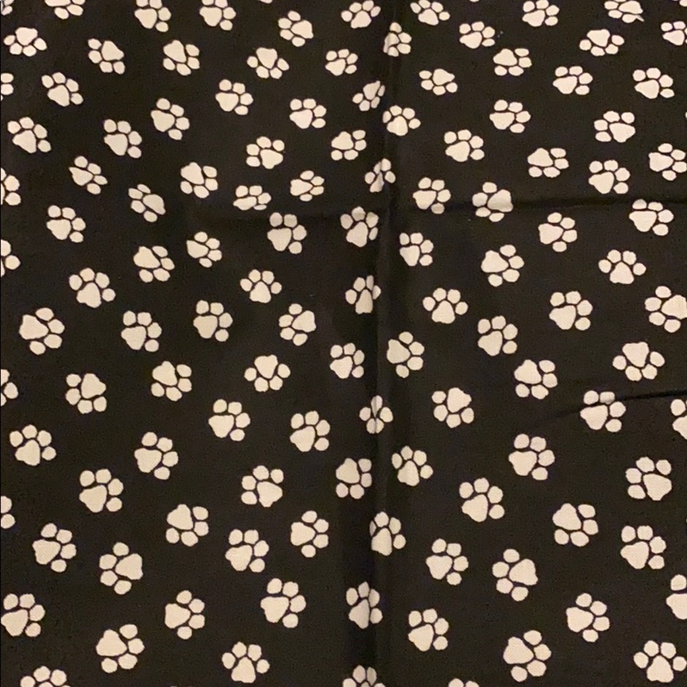 Paw print face masks